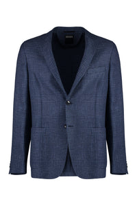 Single-breasted two-button blazer